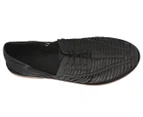 Urge Men's Mykonos II Leather Loafers - Black