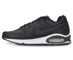 Nike Men's Air Max Command Leather Sneakers - Black/Anthracite/Neutral Grey