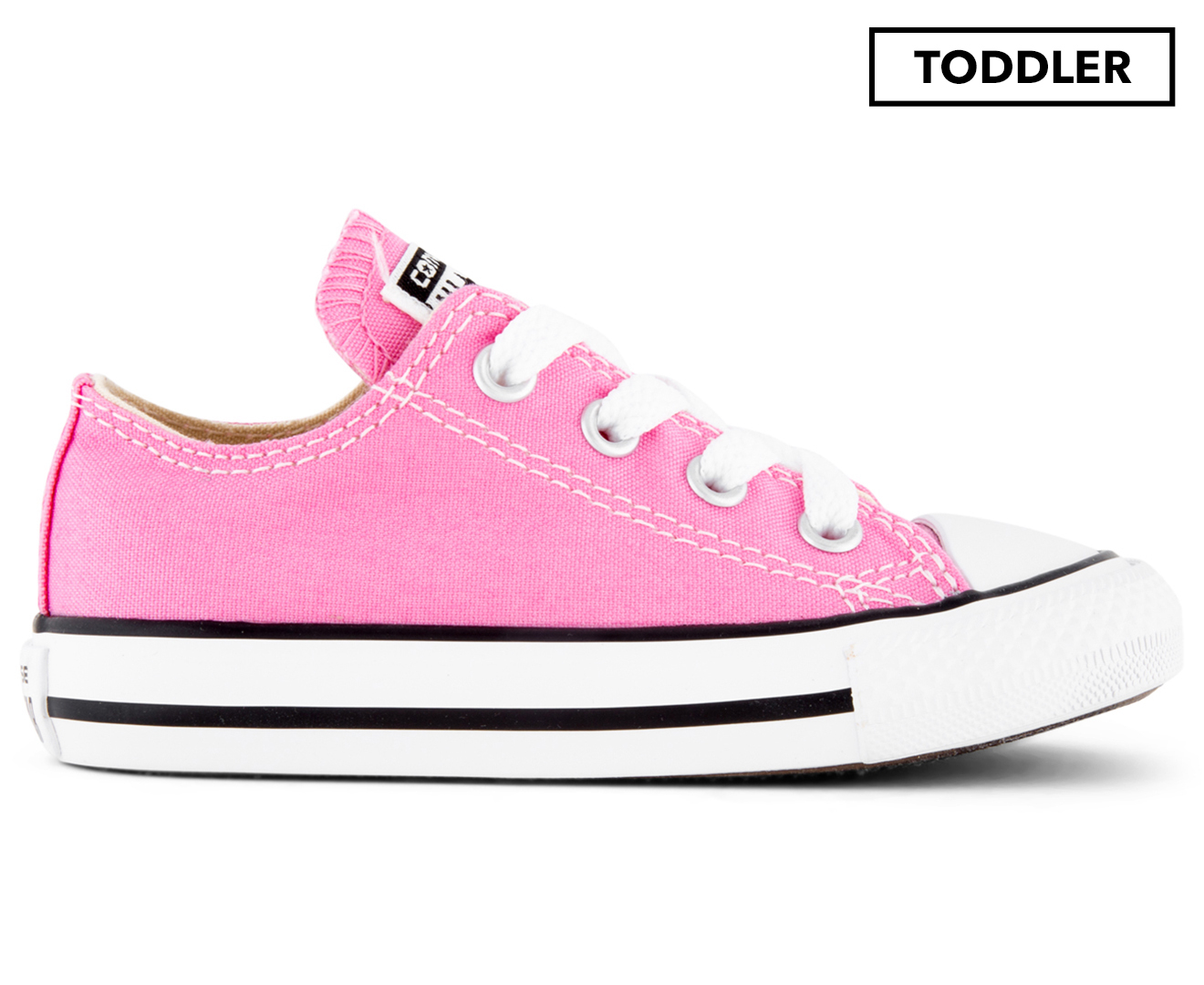 Converse Toddler Chuck Taylor All Star Low Top Sneakers - Pink | Catch ...