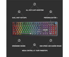 Fantech PC Desktop Gaming Mechanical Keyboard + Mouse + Mouse Pad RGB Backlit Computer Combo
