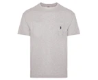 Polo Ralph Lauren Men's Short Sleeve Classic Fit Pocket Tee / T-Shirt / Tshirt - Grey Heather