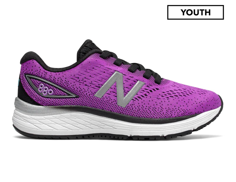 New Balance Girls' Grade-School  880v9 Shoe - Violet/Black