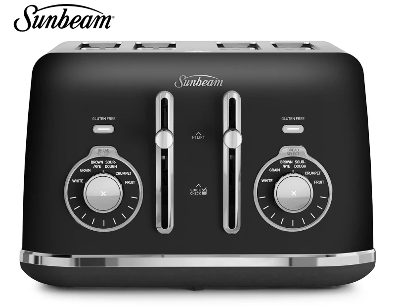 Sunbeam Alinea Select 4-Slice Toaster - Dark Canyon Black TA2840K