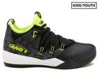 AND1 Boys' Takeoff Basketball Shoes - Black/Yellow
