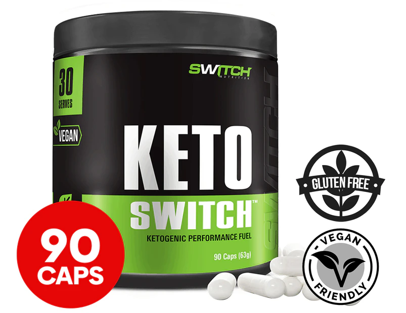 Switch Nutrition Keto Switch 90 Caps / 30 Serves