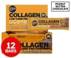 12 x BSc Collagen Low Carb Protein Bar Peanut Butter Chocolate 60g 1