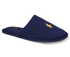 Polo Ralph Lauren Men's Summit Scuff II Slippers - Navy/Gold
