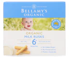 Bellamy's Organic Teething Rusks Milk Rusks 100g