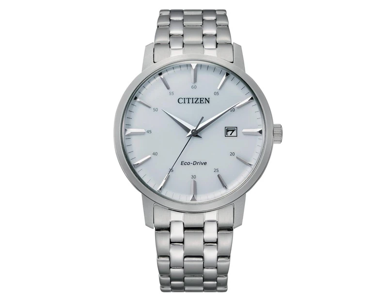 Citizen Men's 40mm Eco-Drive Stainless Steel Watch - Silver