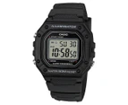 Casio Black 50m Unisex Multi Function Digital Sports Watch W 218H 1A