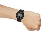 Casio Unisex 43.2mm W218H-1A Illuminator Digital Resin Watch - Black