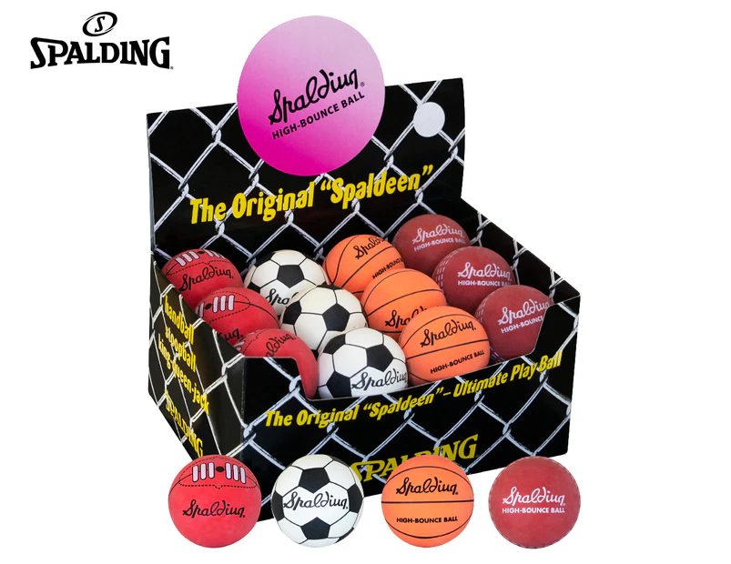 Spalding Sport High-Bounce Ball 24-Pack
