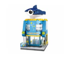 Street View Modular Aquarium Mini World Building Block Brick Gifts Toys Au