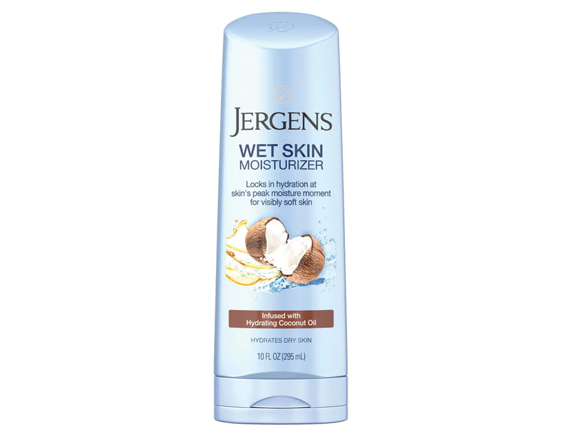 Jergens Wet Skin Coconut Oil Moisturiser 295mL