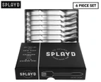 Splayd 6-Piece Black Label Satin Finish Mini Cutlery Set
