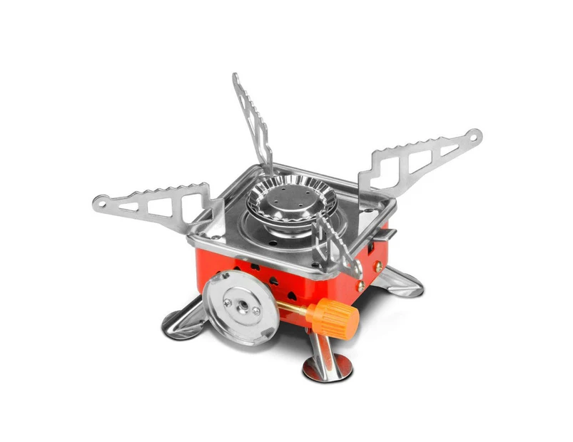 Outdoor Portable Cooking Stove Butane Gas BBQ Hiking Camping Fishing Coffee