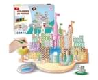 3d Patterns Puzzle Build Kid Colouring Graffiti Paperboard Diy  Educational Toy 2