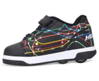Heelys Boys' HE100145S8C 2-Wheel Skate Shoes - Black/Multi