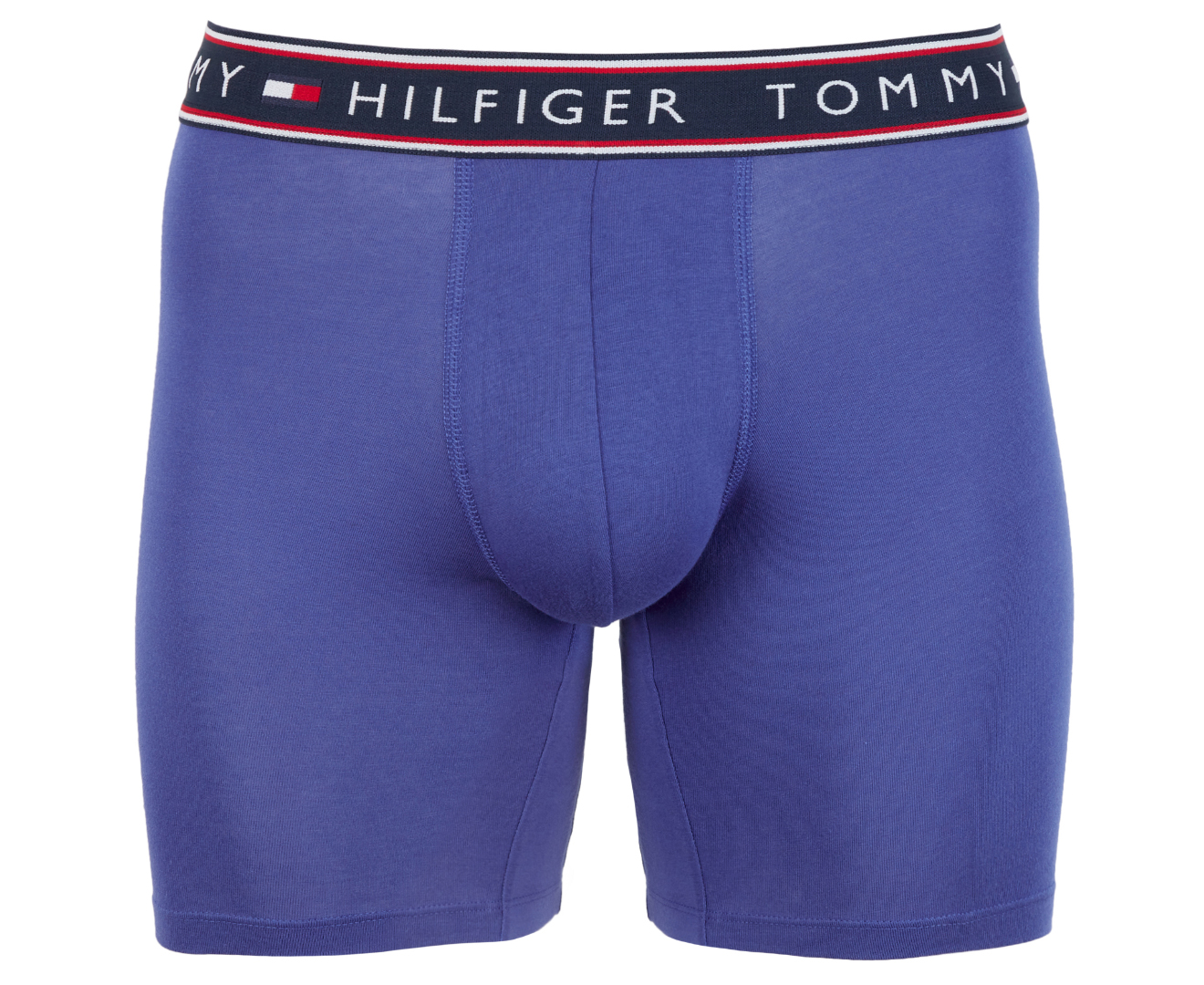 Tommy Hilfiger Men's Cotton Stretch Boxer Brief 3-Pack - Persian Blue ...