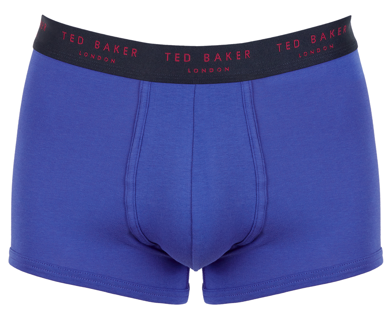 Ted Baker Men's Cotton Stretch Trunks 3-Pack - Dazzling Blue/Ava/Grey ...
