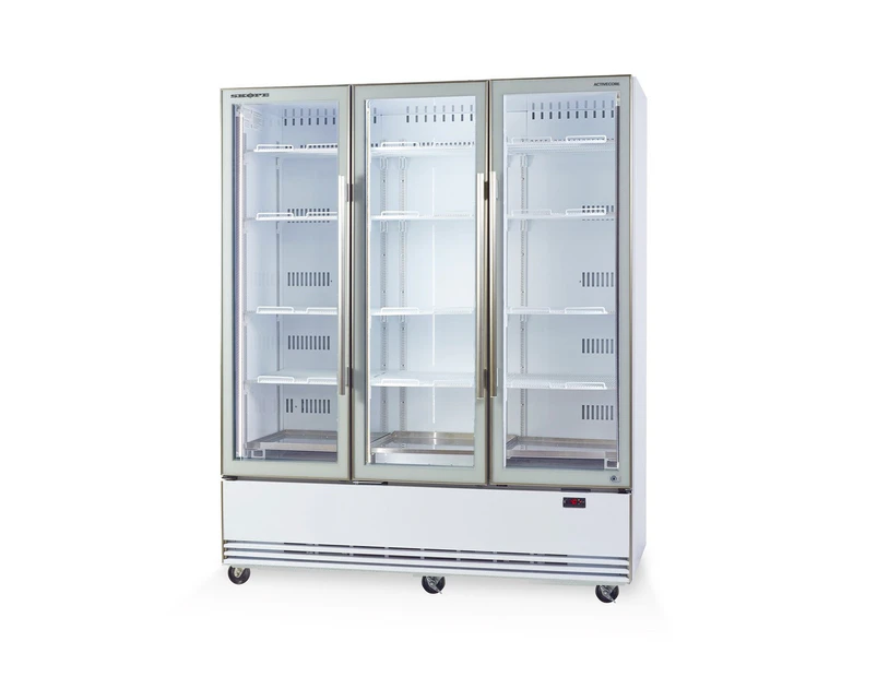 Skope BME1500-A 3 Glass Door Display or Storage Fridge - White