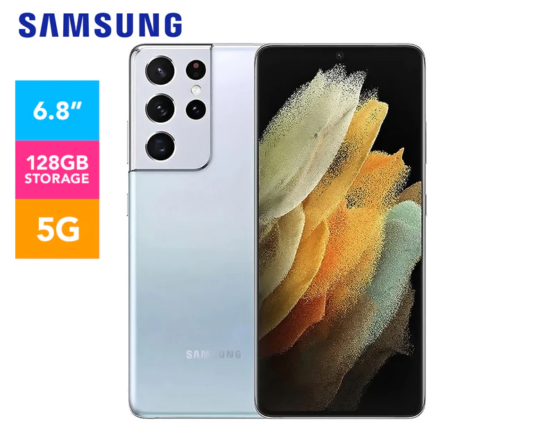 Samsung Galaxy S21 Ultra 5G 128GB Unlocked - Silver
