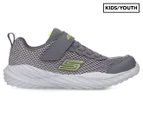 Skechers Boys' Nitro Sprint - Krodon Sportstyle Shoes - Grey/Lime
