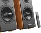 Edifier S1000MKII Bluetooth Studio Speakers - Bookshelf Brown