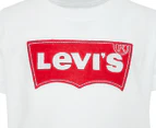 Levi's Toddlers LVB Felt Applique Tee - White/Red