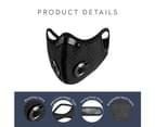 Protective Reusable Face Mask With 3 Bonus Pm2.5 Filters | Washable 3