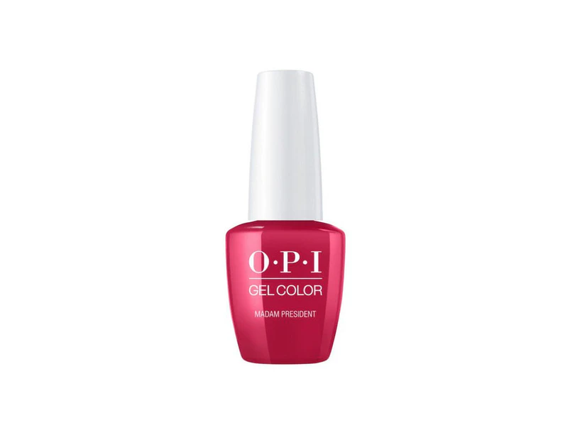 Opi Gelcolor Soak Off Uv Led Gel Polish Gcw62 Madam President 15ml