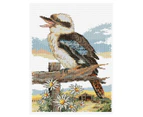 Country Threads 25x34cm Bushmans Alarm Counted Cross Stitch Kit