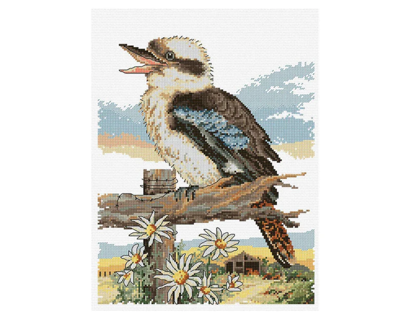 Country Threads 25x34cm Bushmans Alarm Counted Cross Stitch Kit