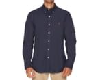 Polo Ralph Lauren Men's Long Sleeve Custom Fit Shirt - Navy 2