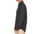 Polo Ralph Lauren Men's Long Sleeve Custom Fit Shirt - Black