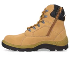 Diadora Unisex Asolo Zip Side Safety Boots - Wheat
