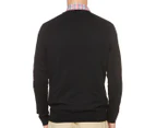 Polo Ralph Lauren Men's Long Sleeve Slim Fit V-Neck Sweater - Polo Black