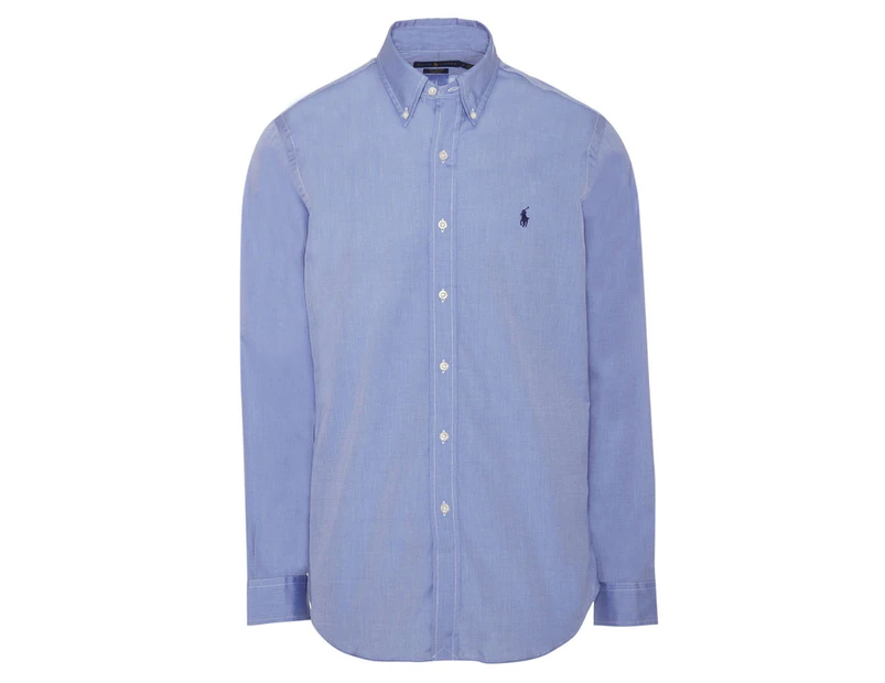 Polo Ralph Lauren Men's Long Sleeve Classic Fit Sport Shirt - Blue