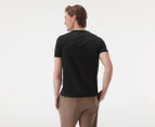 Polo Ralph Lauren Men's Short Sleeve Custom Slim Fit Tee / T-Shirt / Tshirt - Black
