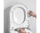 MUZT Deluxe D Shaped Soft Close Quick Release Toilet Seat – Coral