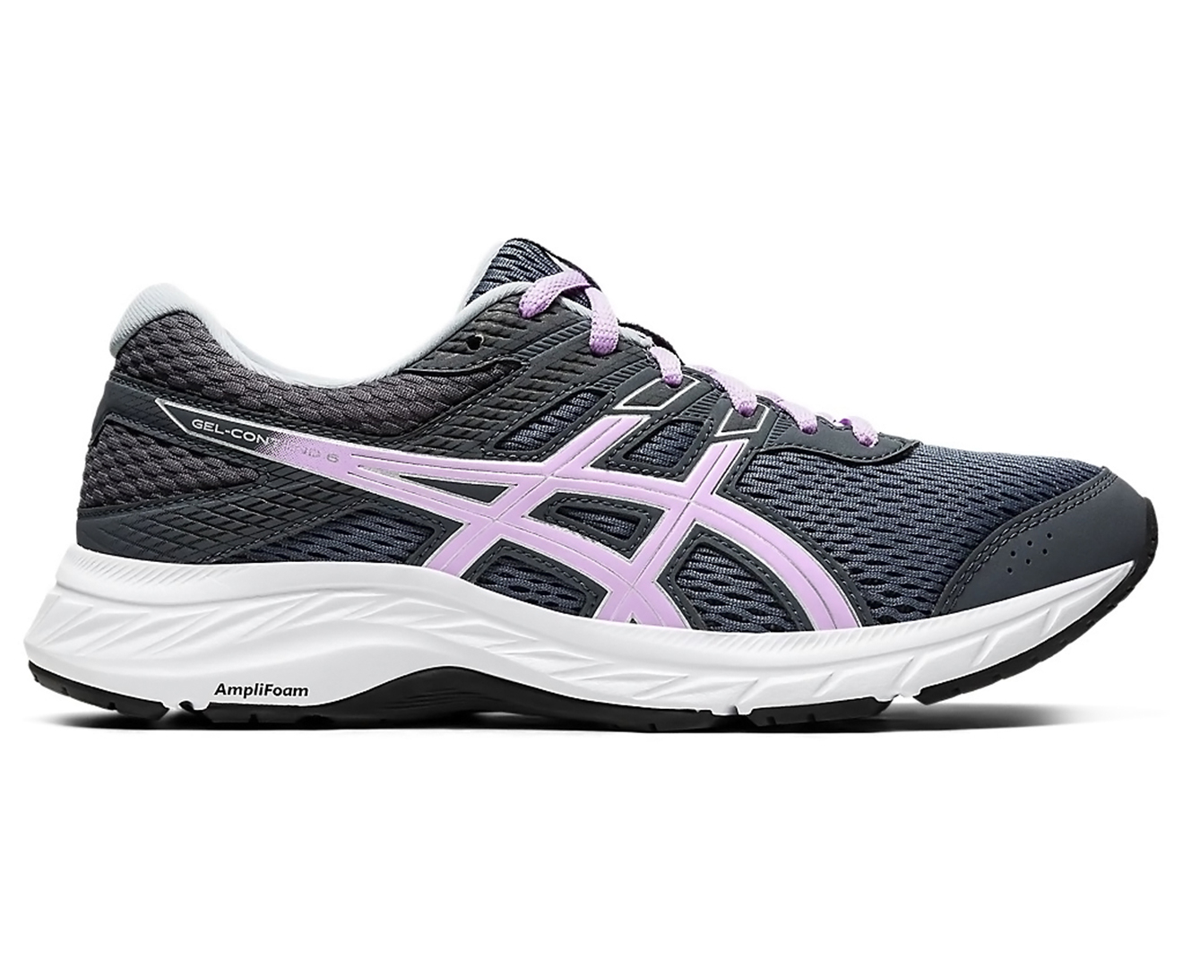 ASICS Women's GEL-Contend 6 Running Shoes - Grey/Lavender | Catch.co.nz