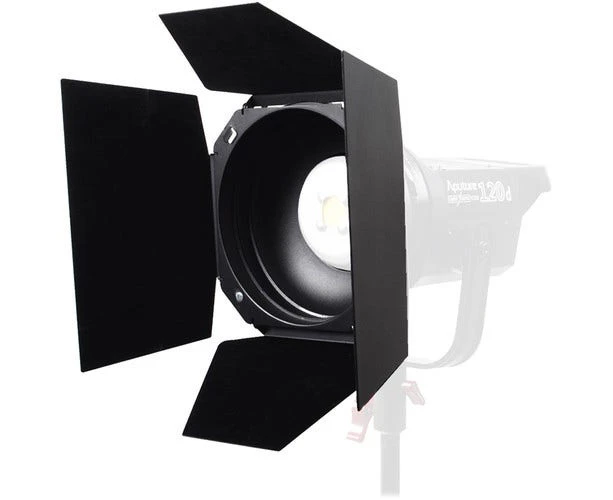 Aputure 4-Leaf Barndoor with Gel Holder S-Type Mount