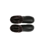 Ugg Australian Shepherd Nappa Daley Slipper | Sheepskin Upper - Women - House Shoes - Nappa Black