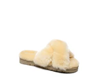 Ugg Australian Shepherd Leanna | Double Faced Sheepskin Upper - Women - House Shoes - Cream