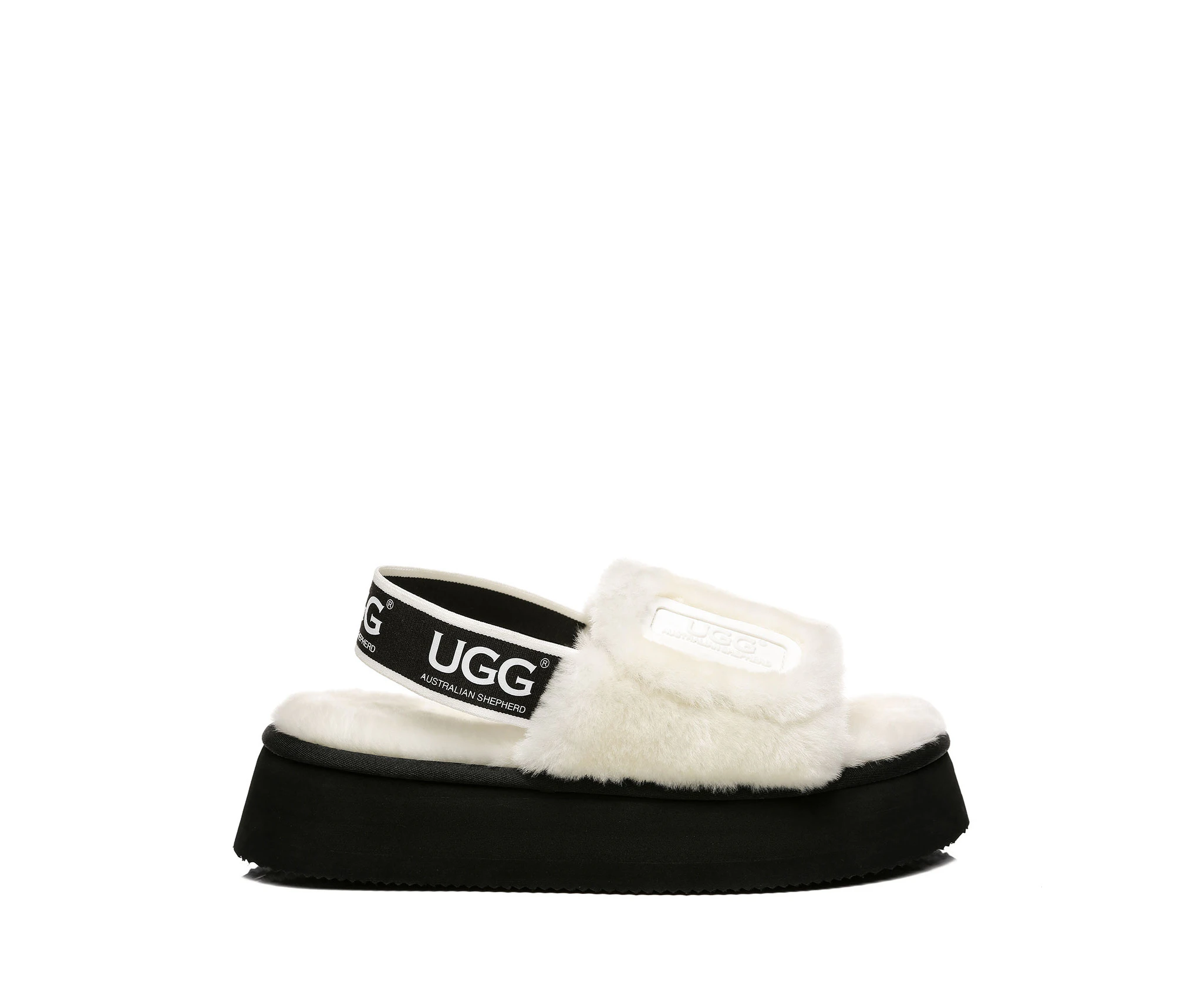 Ugg Australian Shepherd Poppin | Sheepskin Upper - Women - House Shoes - Beige