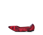 Tarramarra Tania | Knitted Fibres Upper - Women - Flats - Red