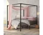 Zinus Canopy Bed - Black 2
