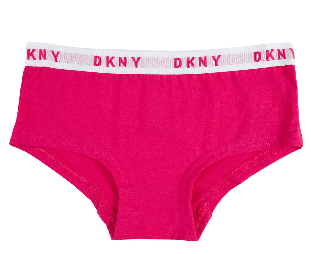 DKNY Girls' Boy Shorts 2-Pack - Love Potion/Light Pink