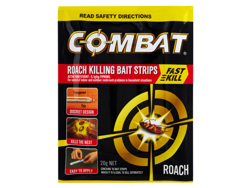 Combat Roach Bait Strips 10pk