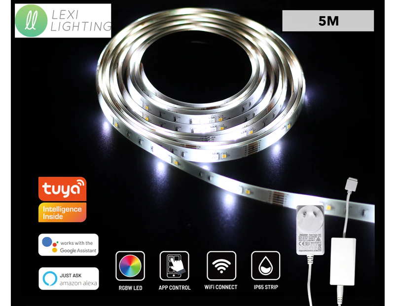Lexi Lighting 5m LED Strip Light - TUYA App Control